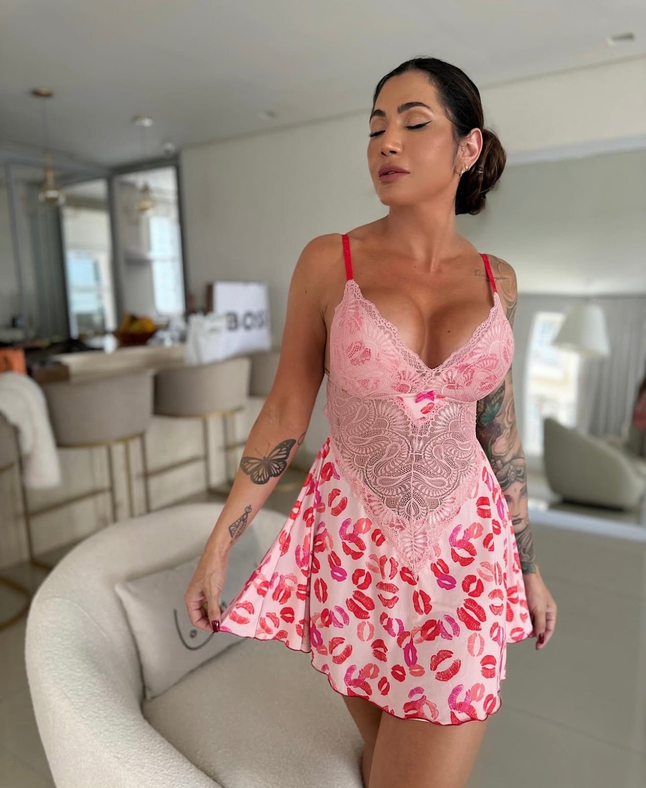 Kiss Me Love Babydoll