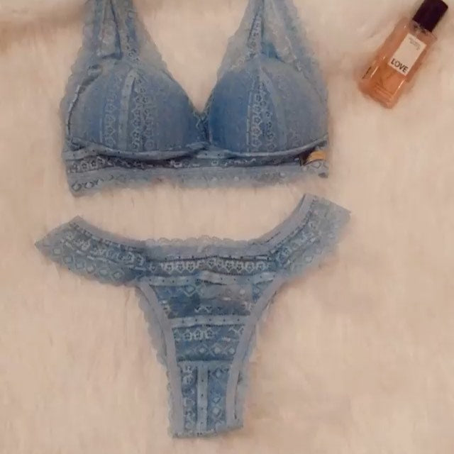 Perky Bra and Panty Set
