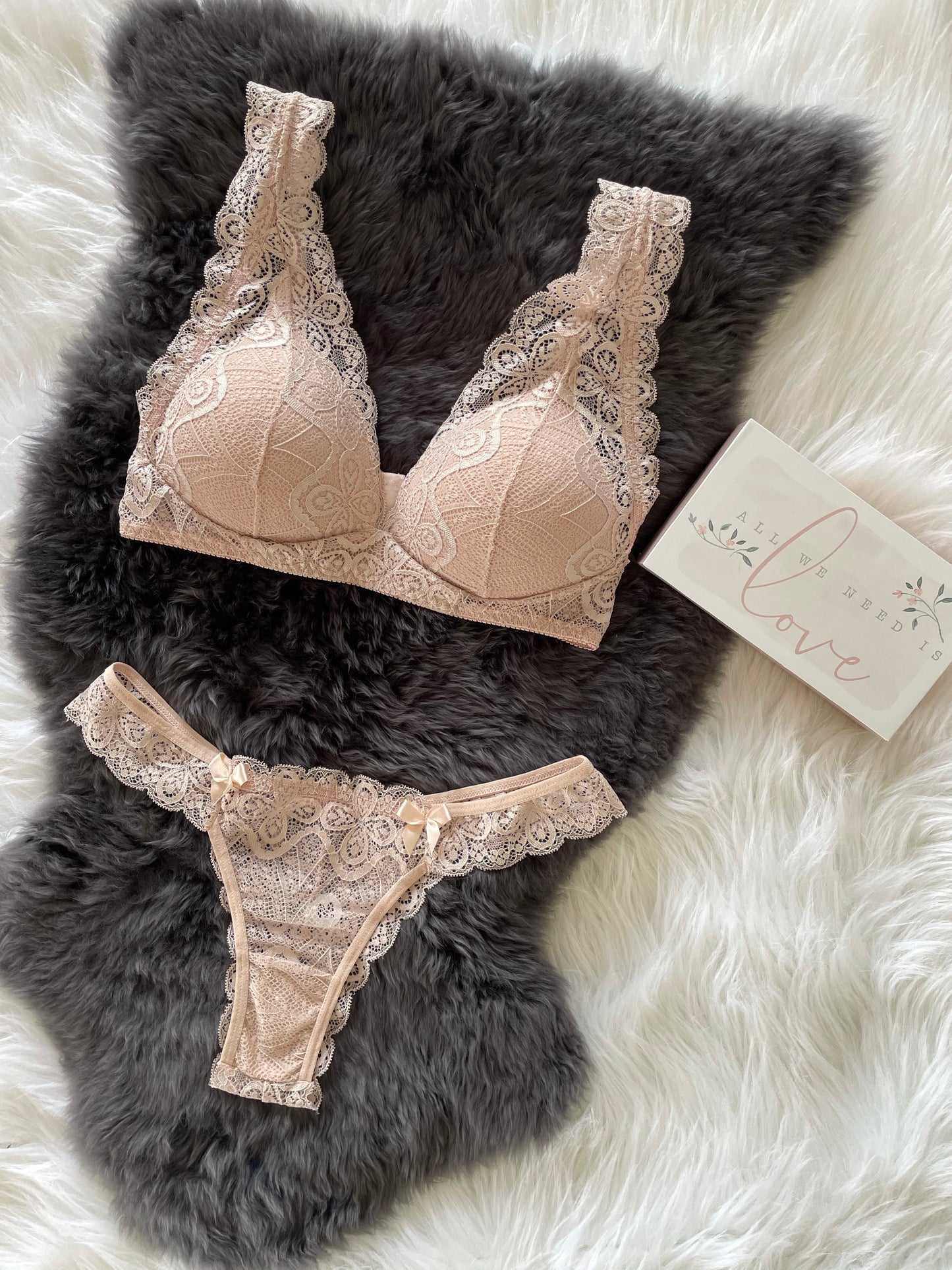 Perky Bra and Panty Set