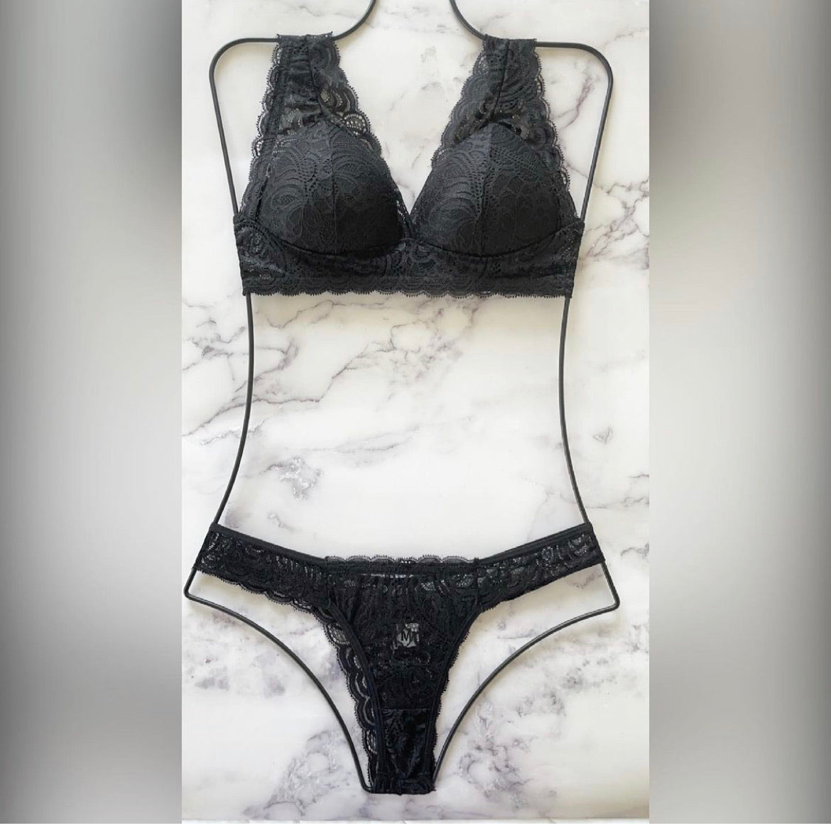 Perky Bra and Panty Set