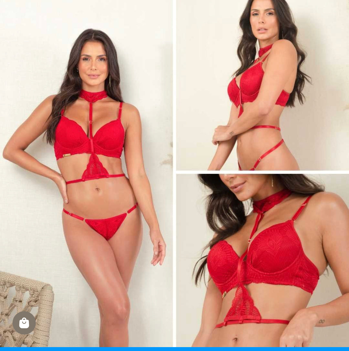 Kinsley Bra, Panty and Chocker Set