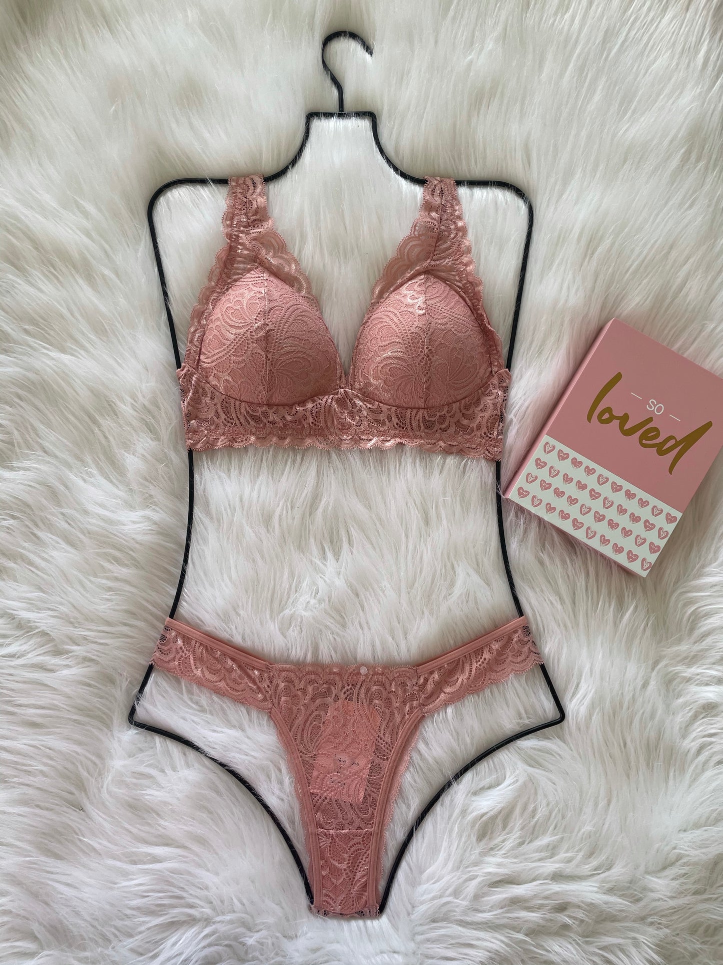 Perky Bra and Panty Set