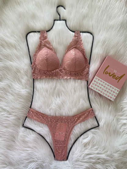 Perky Bra and Panty Set